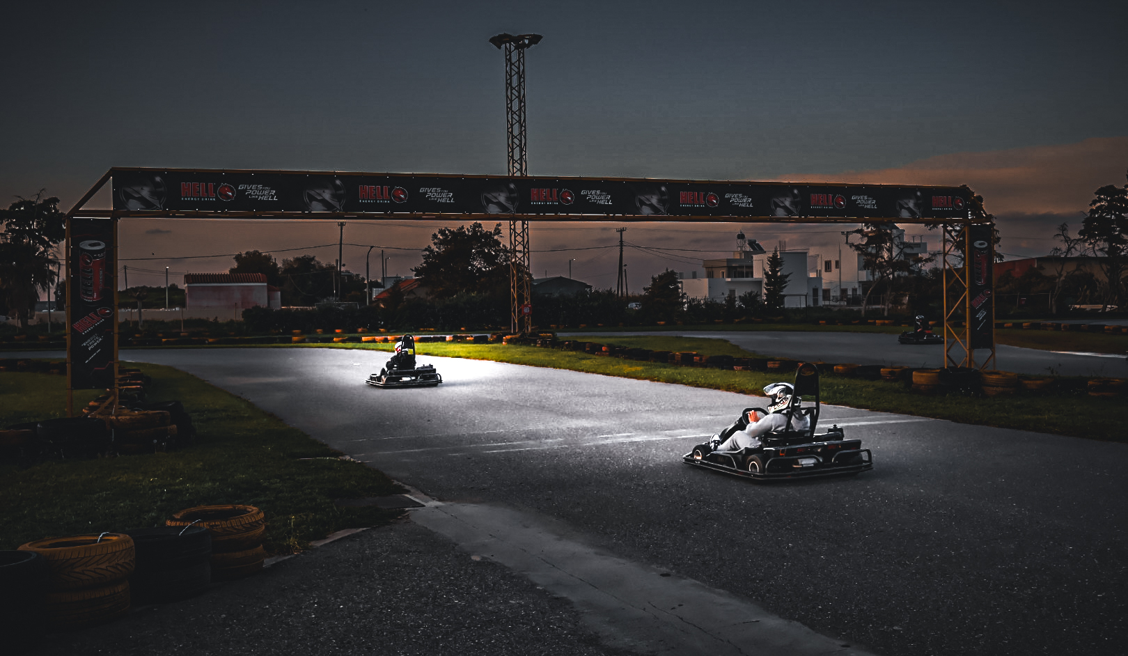 Go Kart Malia racing photo
