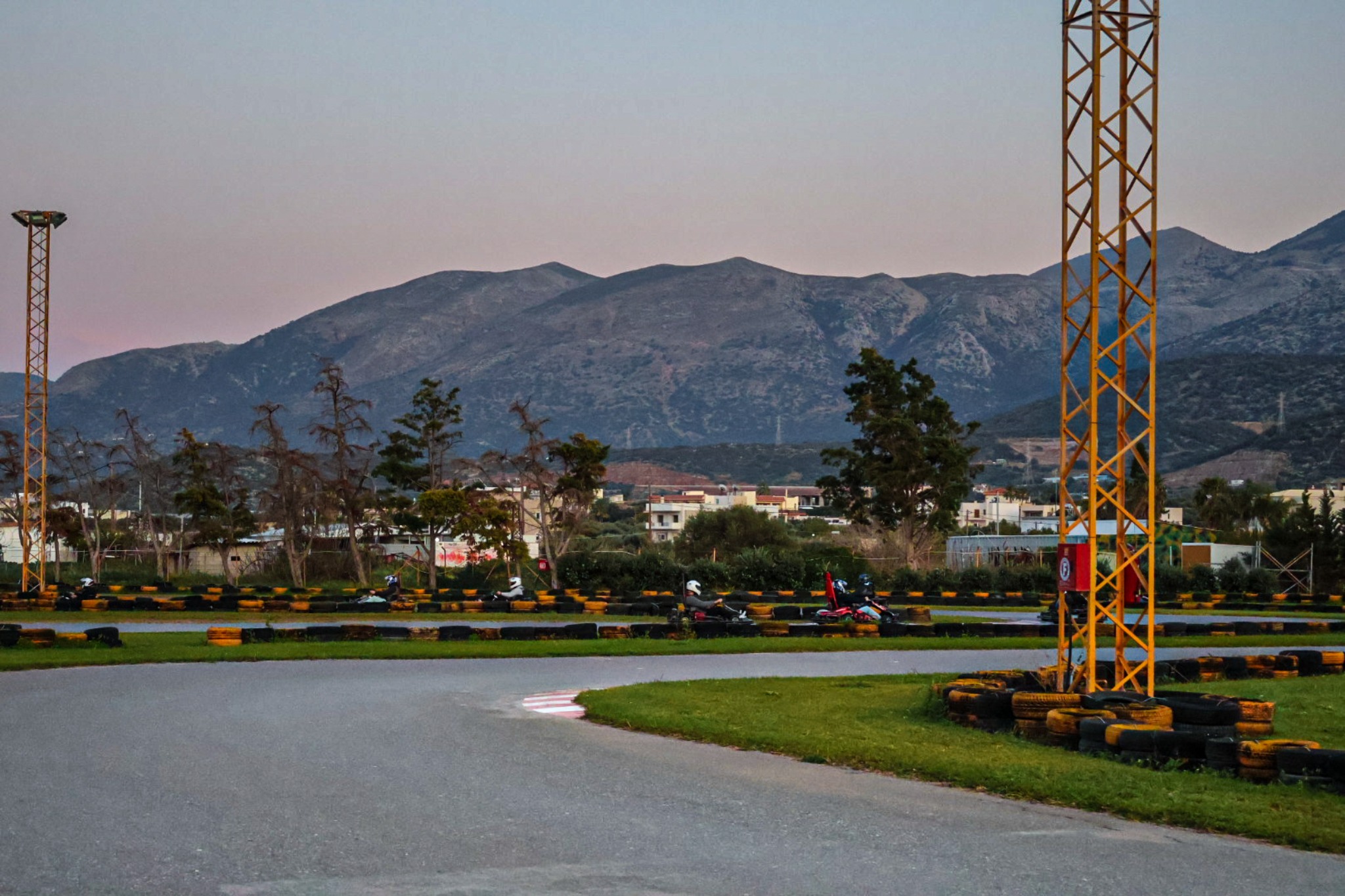 Go Kart Malia racing photo
