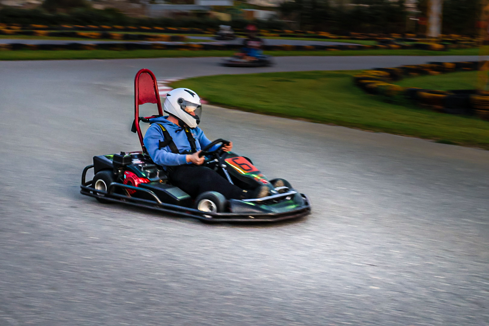 Go Kart Malia racing photo