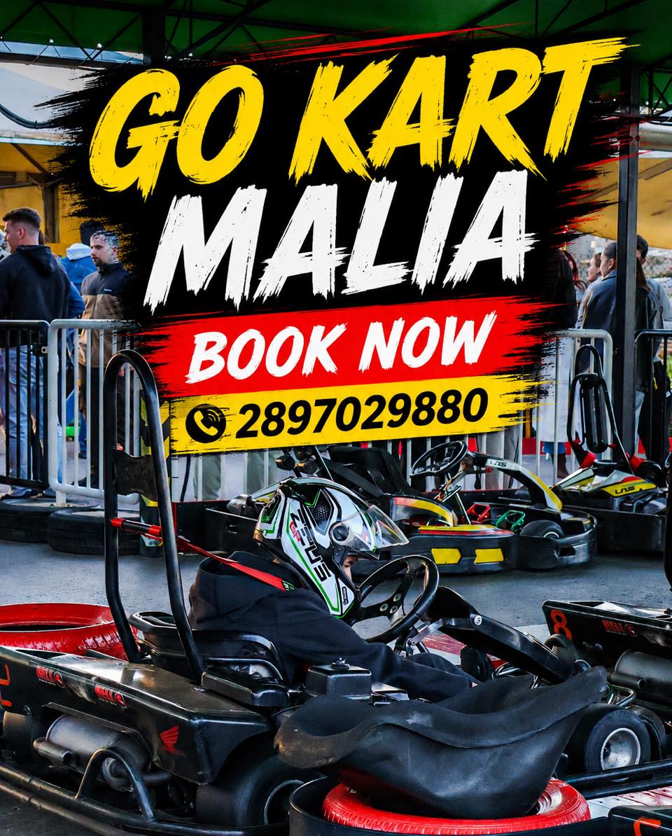 Go Kart Malia racing photo